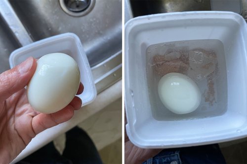 I Tried the Annoyingly Brilliant TikTok Trick for Peeling HardBoiled