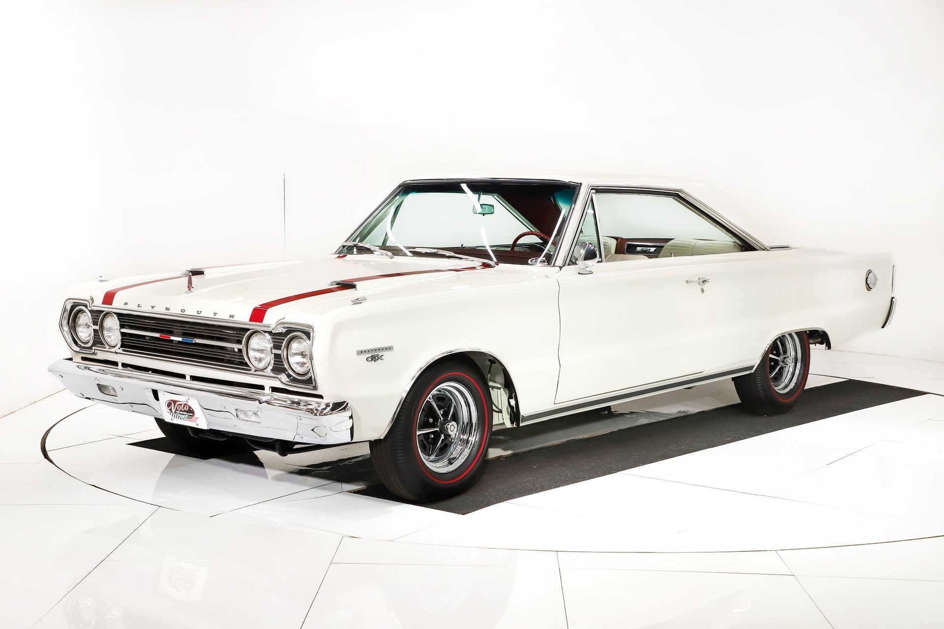 White 1967 Plymouth GTX in Stunning Condition Is a True Gentleman's