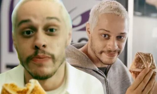 Pete Davidson apologizes for Taco Bell's bizarre breakfast menu as he