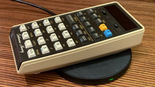 Adding Wireless Charging to a 46YearOld Calculator Shows Off