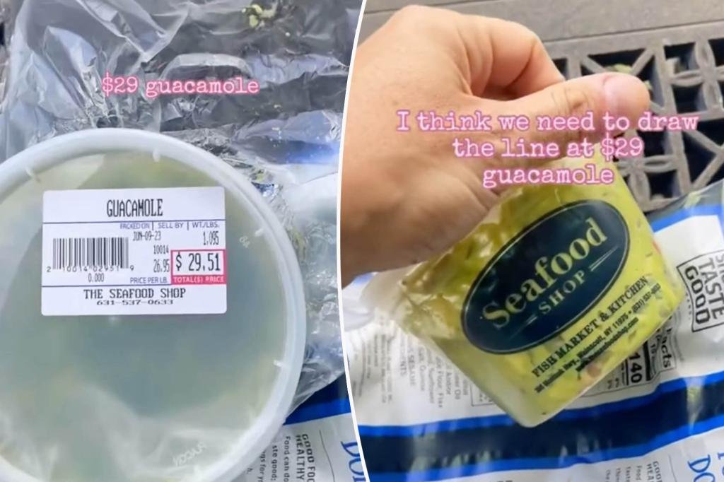 Guacamole sells for 29 at Hamptons market 'Not even Bezos would buy