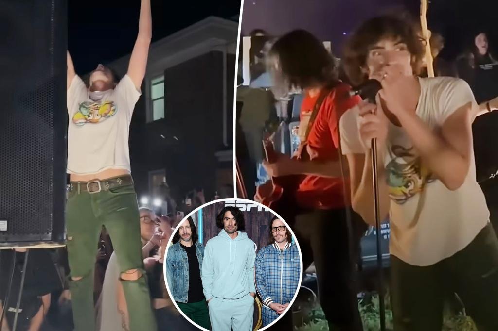 AllAmerican Rejects’ backyard concert shut down by cops — after 1