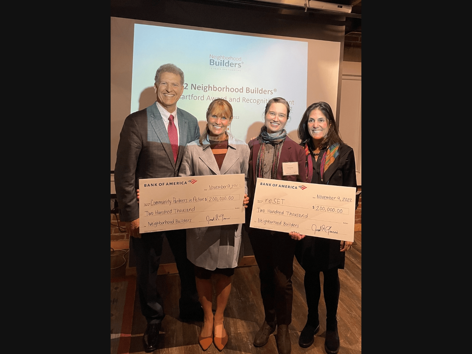 Bank of America builds neighborhoods in Hartford through two large