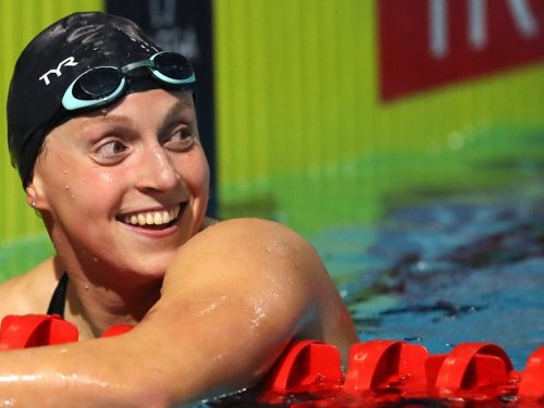 Katie Ledecky 2021 Olympics . Bethesda's Katie Ledecky Heads To Olympic Swim Trials ...