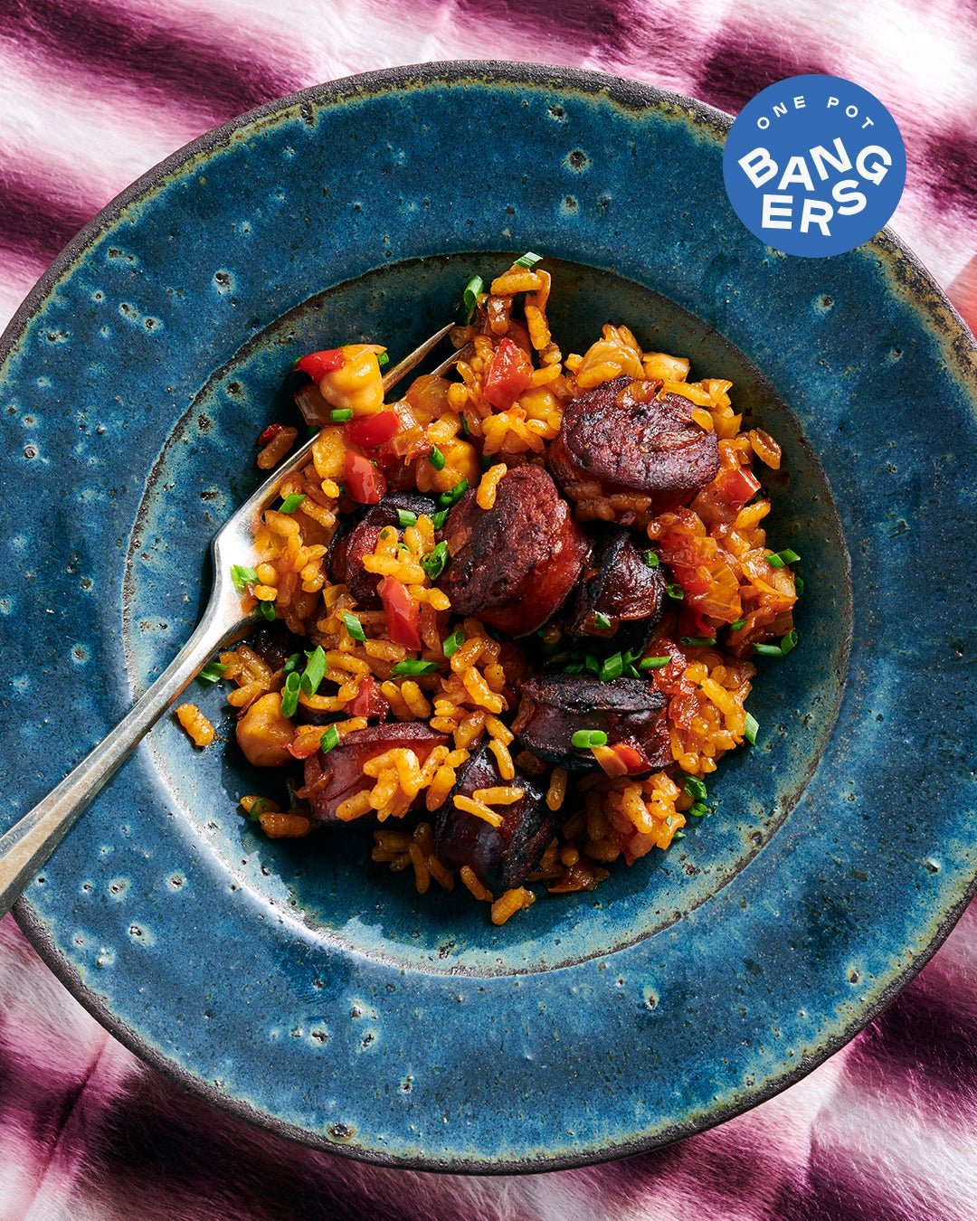 Baked Spanish rice with chorizo, chickpeas, and raisins Flipboard