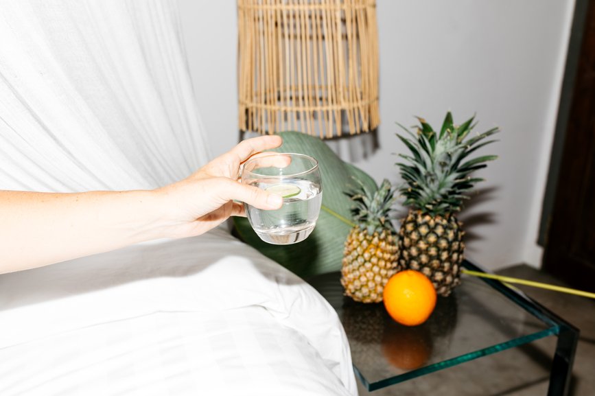 The Gross Reason Why You Shouldn’t Drink That Glass of Water You Left