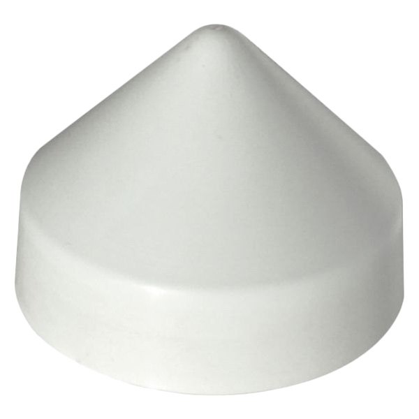 Dock Edge® DE91811F 11" D White PVC Conical Piling Cap