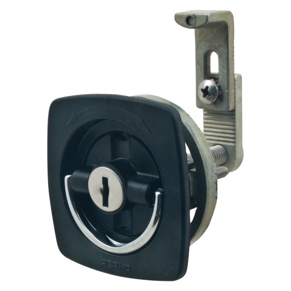 Perko® 21/2" L x 21/2" W Black Flush Nonlocking Hatch Latch