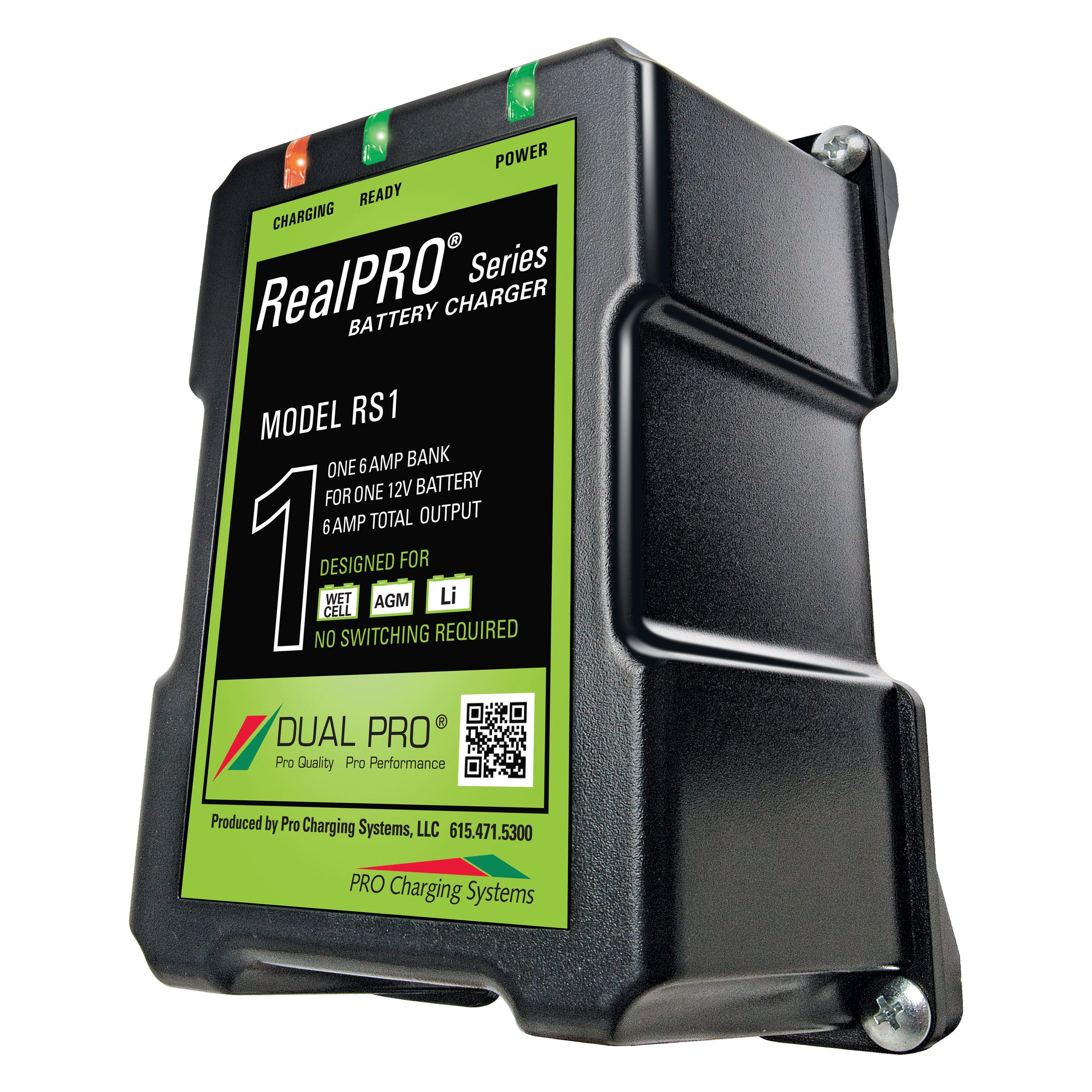 Pro Charging Systems® RS1 RealPro Series Waterproof Battery Charger