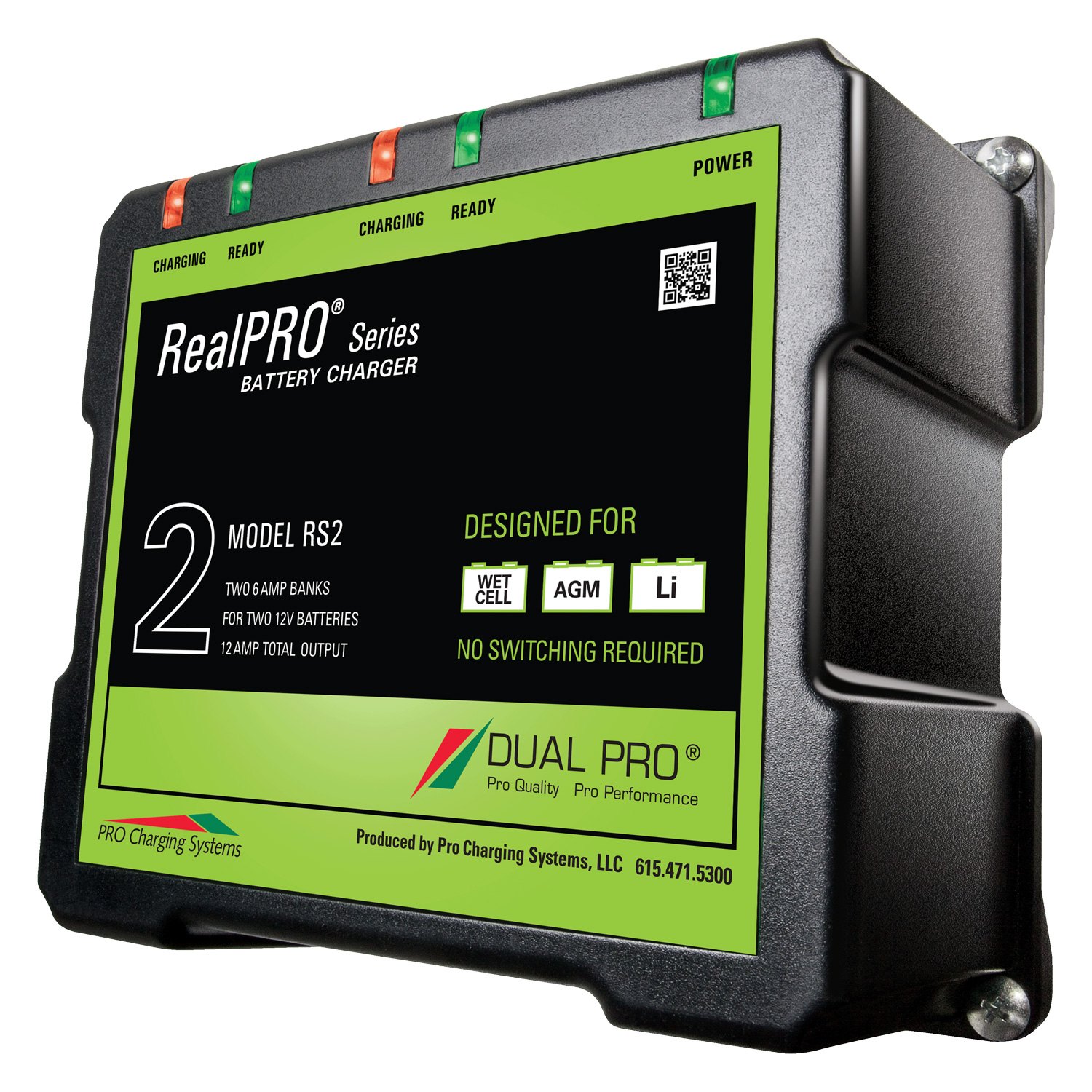 Pro Charging Systems® RS2 RealPro Series Waterproof Battery Charger