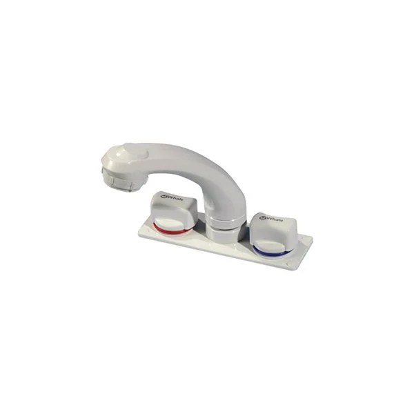 Whale® RT2498 Elegance Combination White ABS Hot & Cold Water Pull
