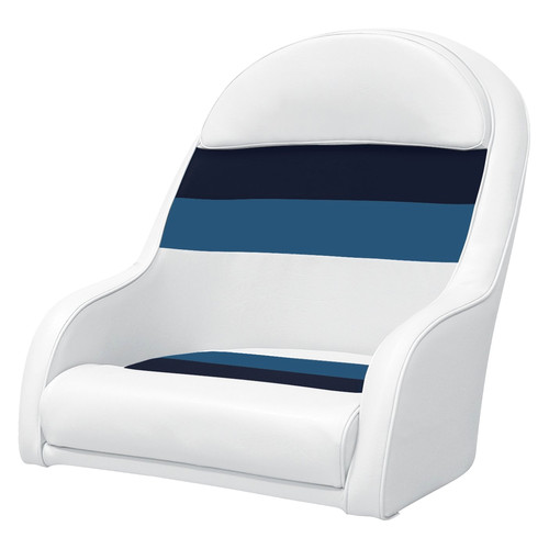 WISE® 8WD120LS1008 Deluxe Series 23"H x 24.25"W x 22.25"D White/Navy