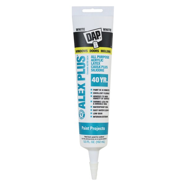 DAP® Alex Plus™ All Purpose Acrylic Latex Caulk Plus Silicone