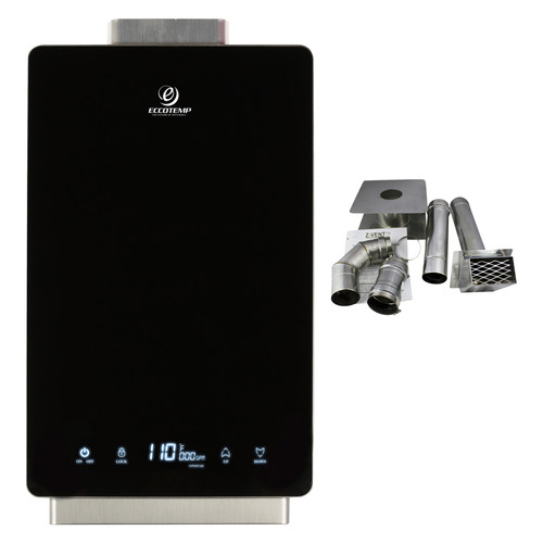 Eccotemp® i12NGH i12Series 4.0 GPM Tankless Natural Gas Black