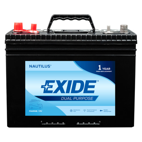 Exide® 27MDP Nautilus™ 80 Ah 12V Dual Purpose Battery