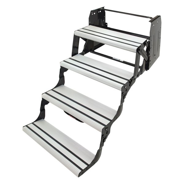 Lippert® 432698 AlumiTread™ Step Storage Manual Aluminum 4 Entry