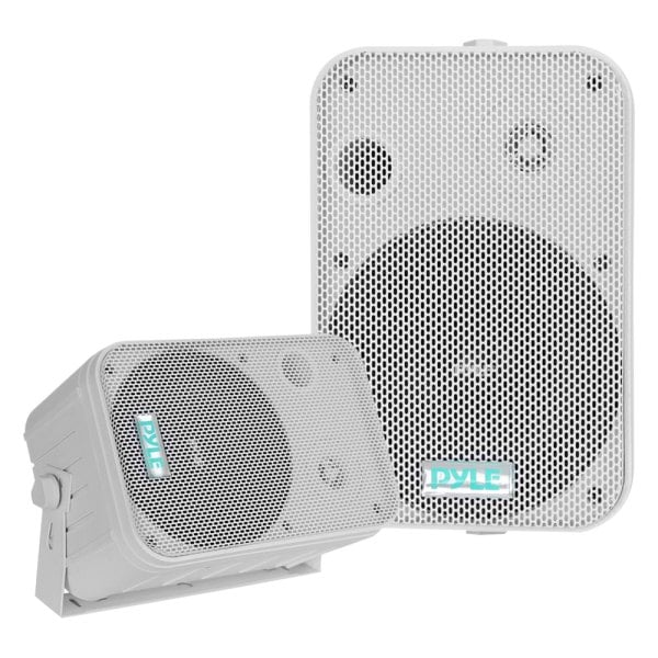 Pyle® PDWR50W White 6.5" 250/500 W Indoor/Outdoor Waterproof Speakers