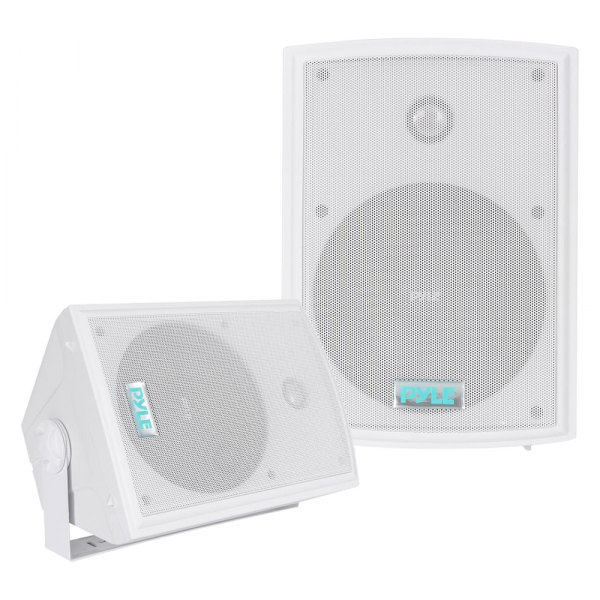 Pyle® PDWR63 White 6.5" 150/350 W Indoor/Outdoor Waterproof Speakers