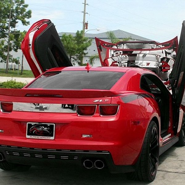 American Car Craft® 101024 Polished Interior Door Jamb Covers