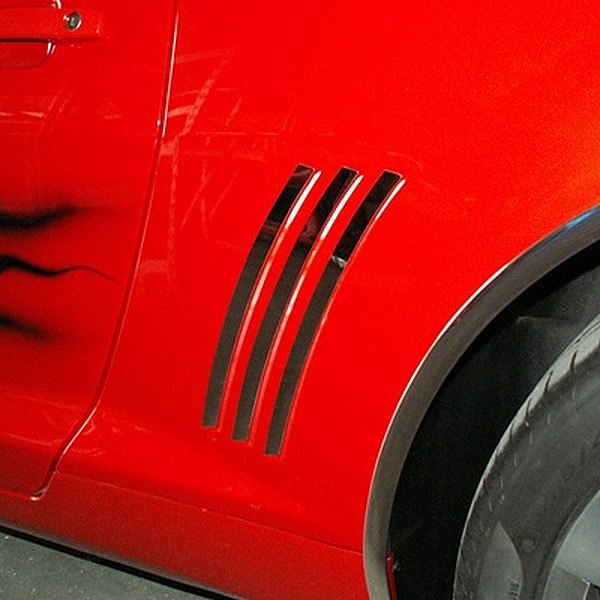 American Car Craft® 102020 Polished Rear Quarter Panel Trim Kit