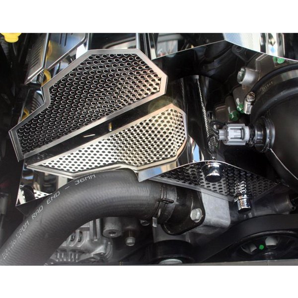 American Car Craft® 333012 Polished Engine Wire Harness Cover w/o Perforated Trim