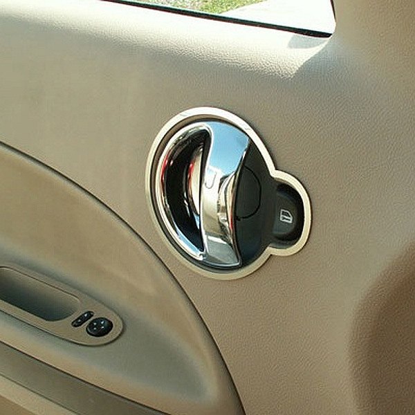 American Car Craft® 421004 Polished Door Handle Trim Rings