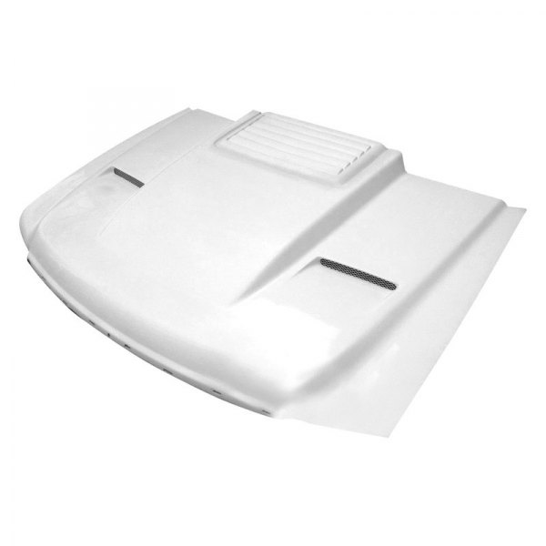 Amerihood® - GMC Sierra 1500 2008 2 Style Functional Ram Air Fiberglass