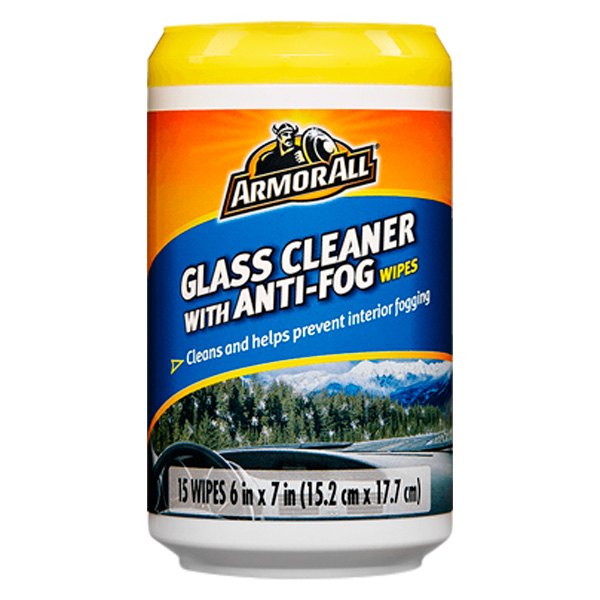 Armor All® 17592 Glass Cleaner with AntiFog Wipes