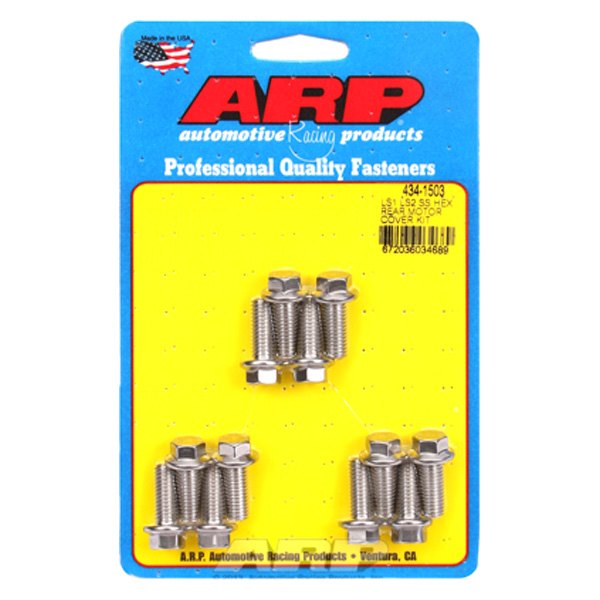 ARP® 4341503 Hex Motor Cover Bolt Kit