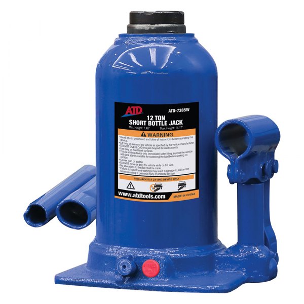 ATD® Short HeavyDuty Side Pump Hydraulic Bottle Jack