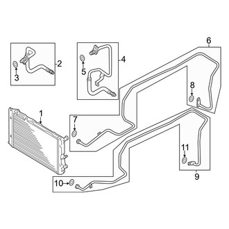 2012 Audi Q5 OEM Transmission Parts | Coolers — CARiD.com