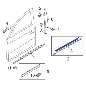 Audi Q5 Replacement Window Seals — CARID.com