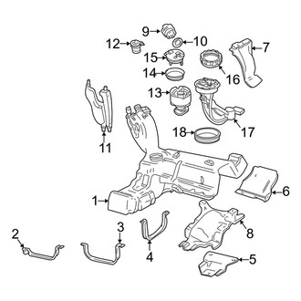 2001 Audi A4 OEM Fuel System Parts - Pumps, Lines | CARiD