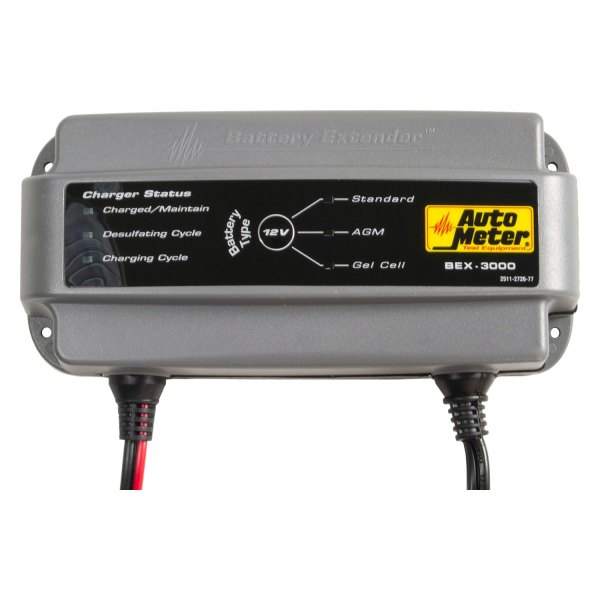 Auto Meter® BEX3000 12v 3 Charging Amps Compact Automatic Battery