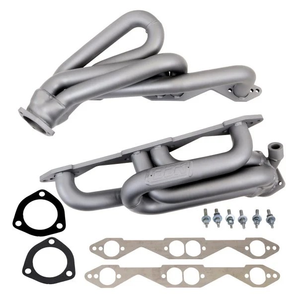 BBK® 4007 Tuned Length Steel Titanium Ceramic Short Tube Exhaust Headers