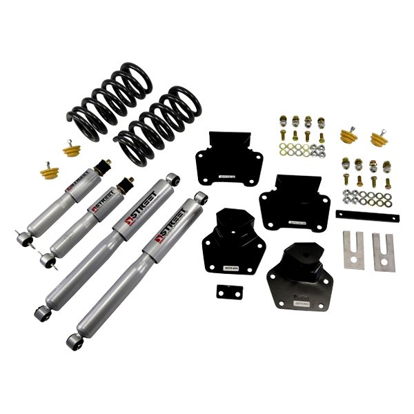 Belltech® 802SP 2" x 4" Front and Rear Lowering Kit
