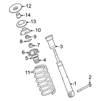1999 BMW 5-Series OEM Suspension Parts - Shocks, Struts | CARiD