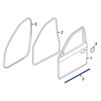 BMW 5-Series Door Seals & Weatherstripping – CARiD.com