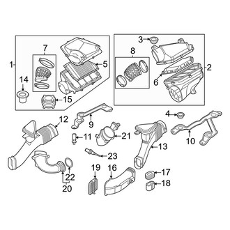 2022 BMW X5 Mass Air Flow Sensors at CARiD.com
