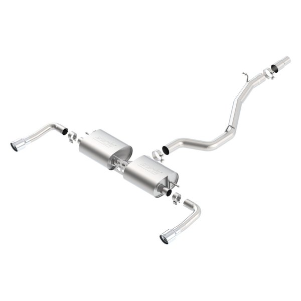 Borla® Audi A3 Quattro Sedan 2015 SType™ Stainless Steel CatBack