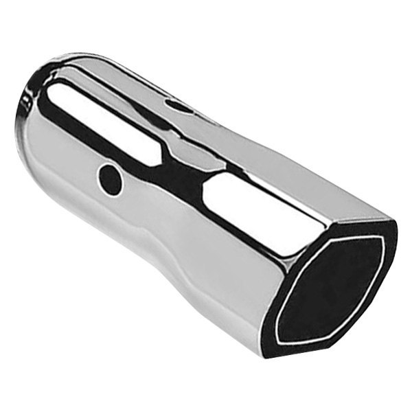 Borla® Phantom Stainless Steel Square Angle Cut WeldOn Polished