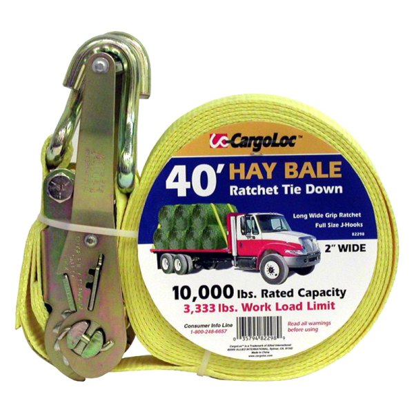 CargoLoc® 82298 2" x 40' Ratchet Tie Down Straps
