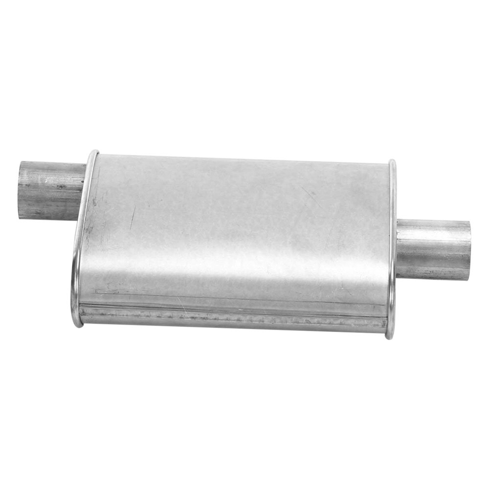 Cherry Bomb® Turbo Classic Steel Oval Gray Exhaust Muffler