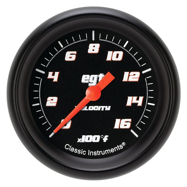 Classic Instruments® VS398BBPF Velocity Black Series 25/8" Exhaust