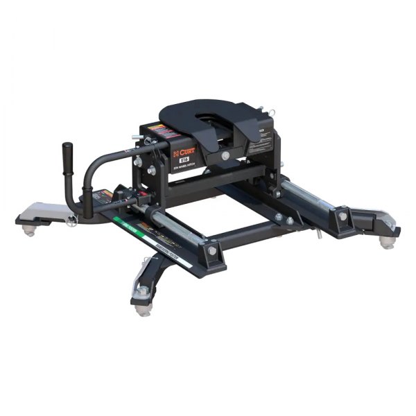 CURT® E16 5th Wheel Hitch Head with Roller and Adapter