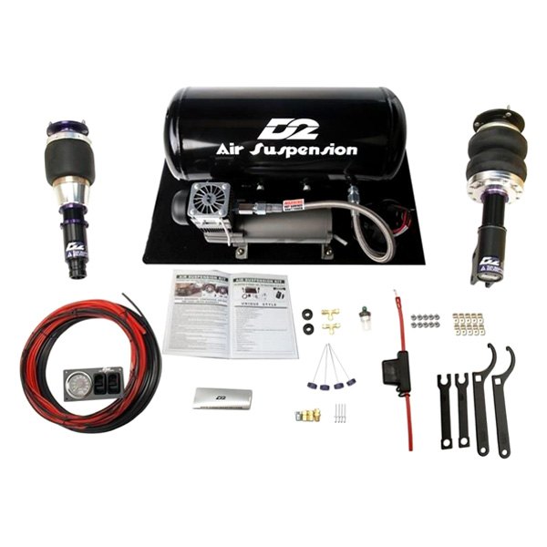 D2 Racing® DSU12ARB Basic™ Front and Rear Air Suspension System