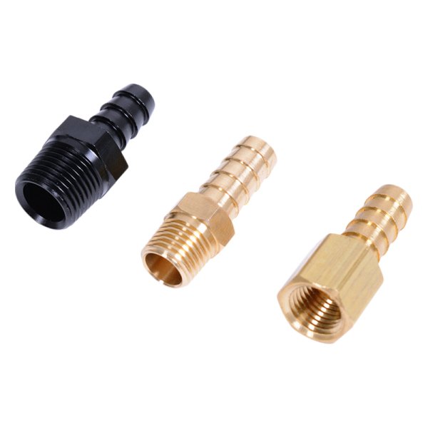 Derale Performance® 13014 Cooling Line Brass Radiator Adapter Fitting Kit