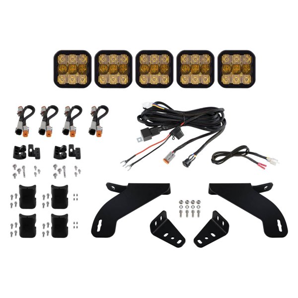 Diode Dynamics® DD7318 Grille Mounted CrossLink Sport 5Pod 200W