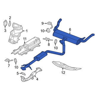 Dodge Dart OEM Exhaust Parts | Systems, Tips, Pipes — CARiD.com