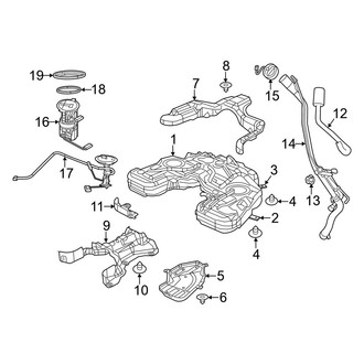 2015 Dodge Durango OEM Fuel System Parts - Pumps, Lines | CARiD
